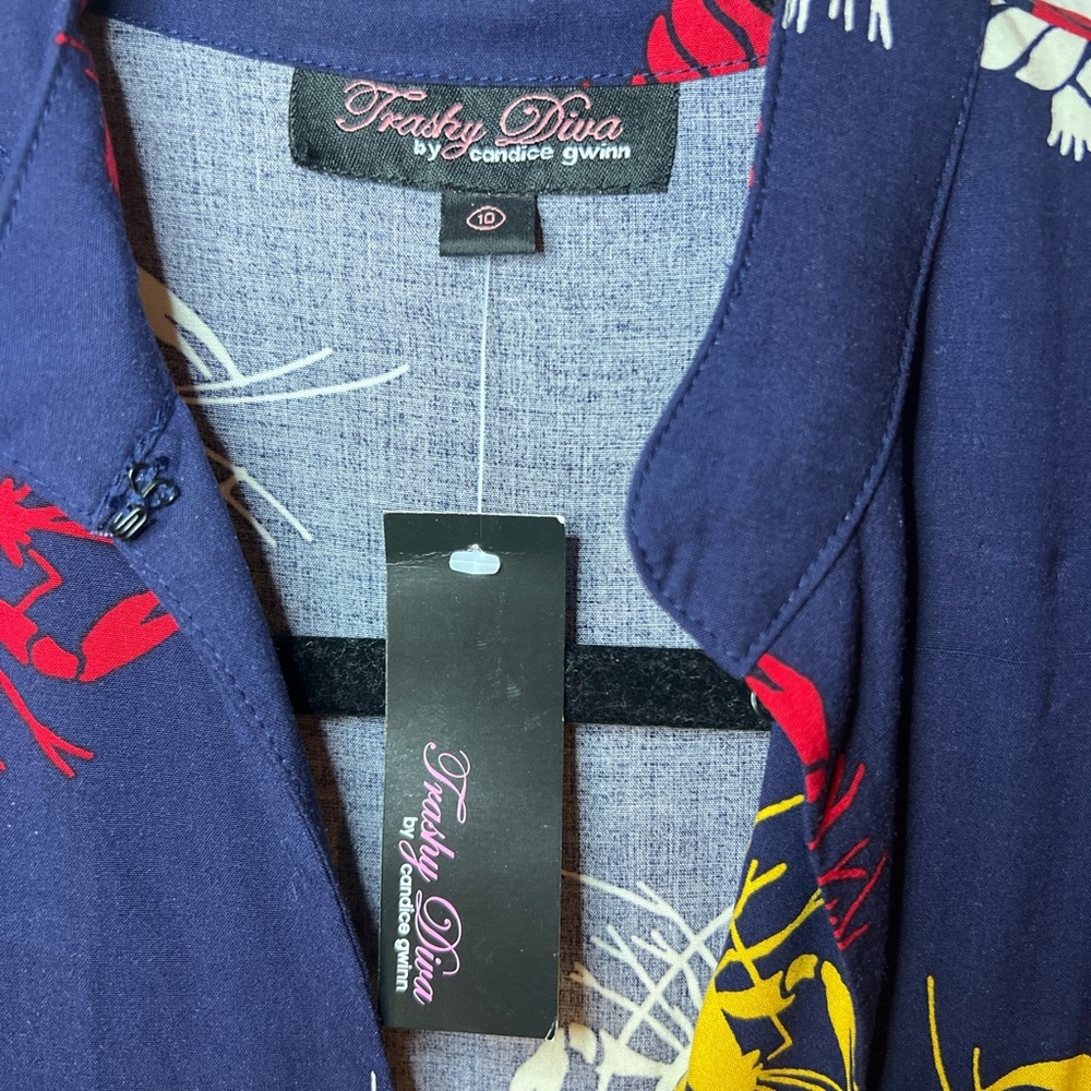 Trashy Diva Zip Front Crawfish Dress - Picture 2 of 9